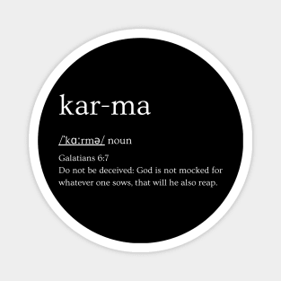 Biblical definition for Karma Magnet